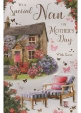 To A Special Nan On Mother's Day With Love